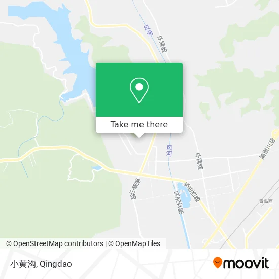 小黄沟 map