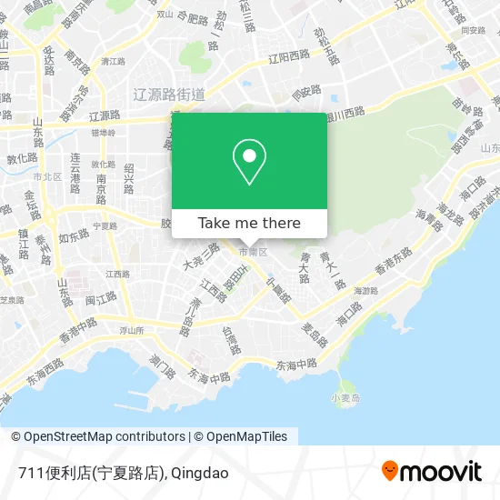 711便利店(宁夏路店) map