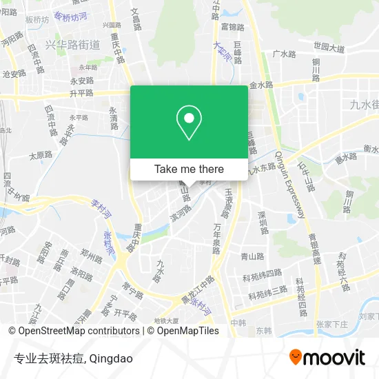 专业去斑祛痘 map