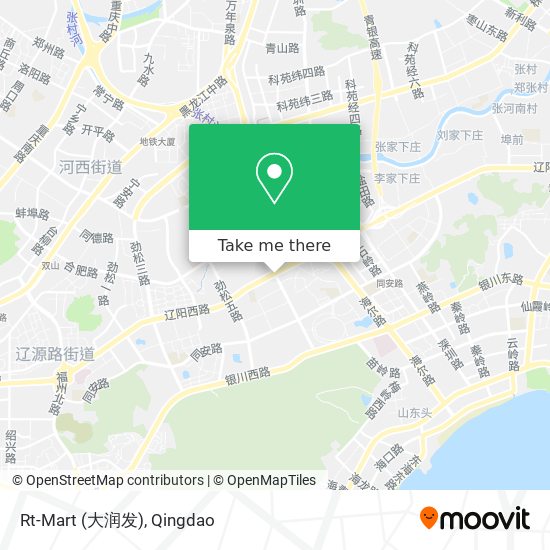 Rt-Mart (大润发) map