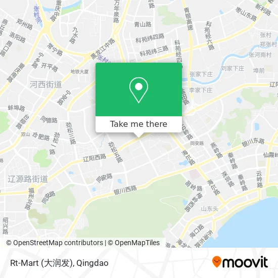 Rt-Mart (大润发) map