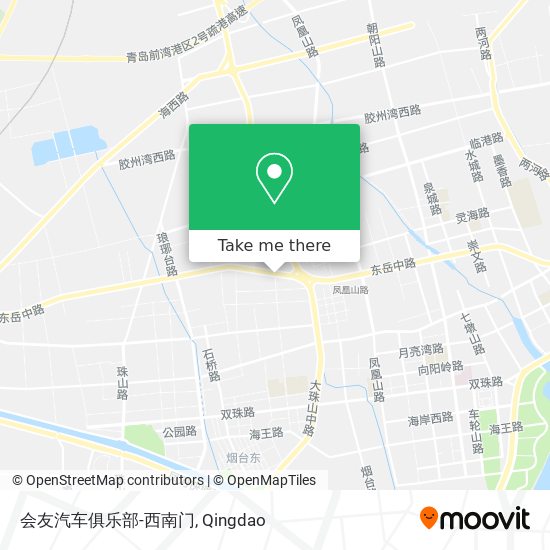 会友汽车俱乐部-西南门 map