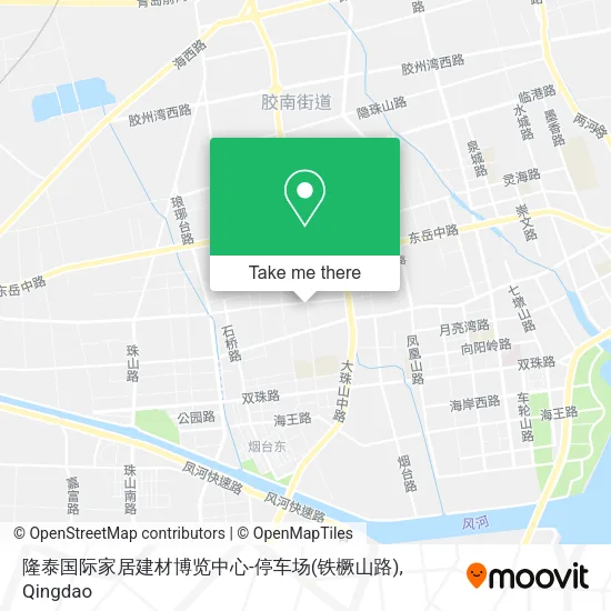 隆泰国际家居建材博览中心-停车场(铁橛山路) map