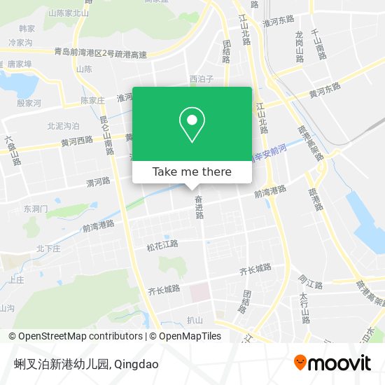 蜊叉泊新港幼儿园 map