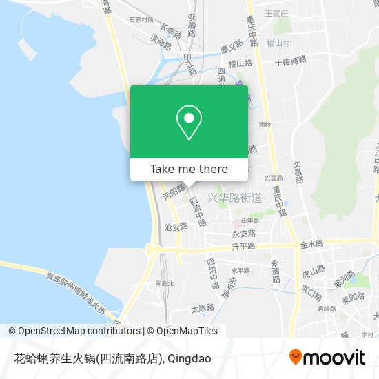 花蛤蜊养生火锅(四流南路店) map