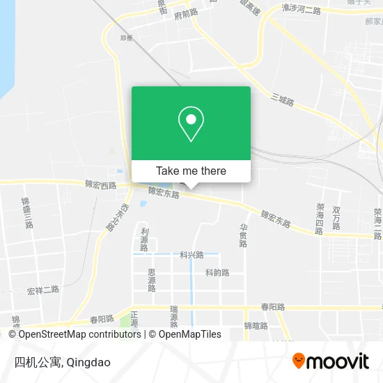 四机公寓 map