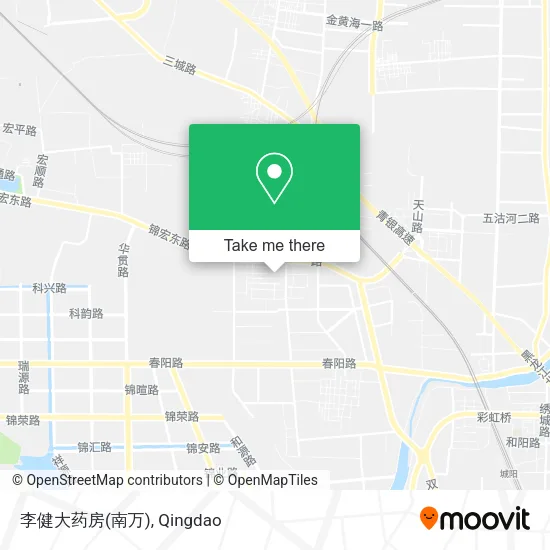 李健大药房(南万) map