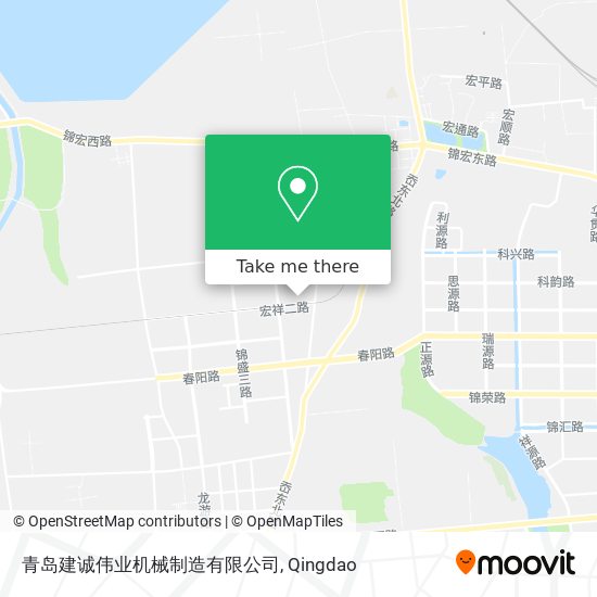 青岛建诚伟业机械制造有限公司 map