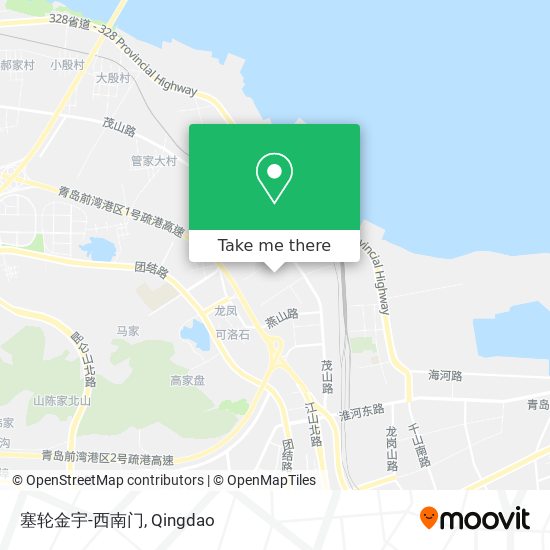 塞轮金宇-西南门 map