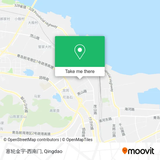 塞轮金宇-西南门 map