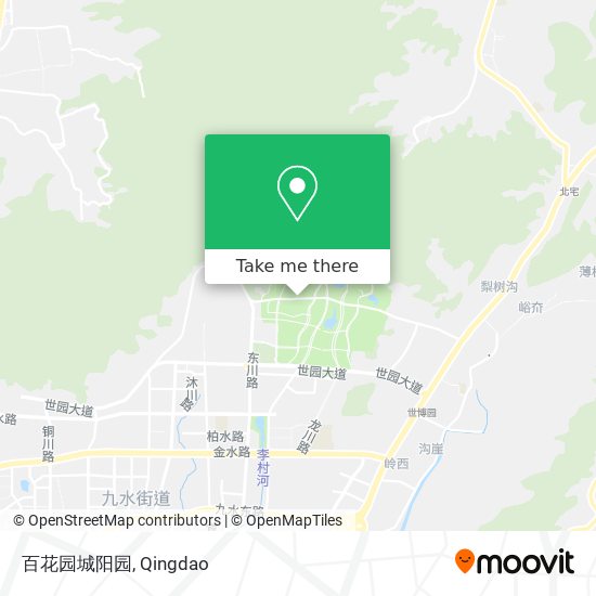 百花园城阳园 map