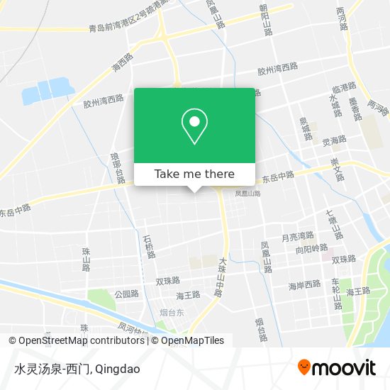 水灵汤泉-西门 map
