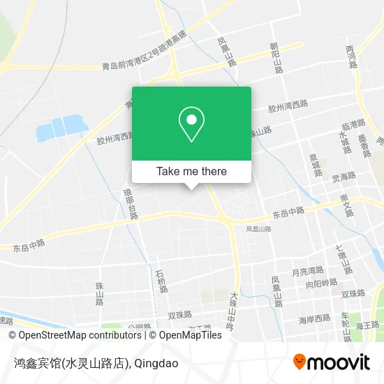 鸿鑫宾馆(水灵山路店) map