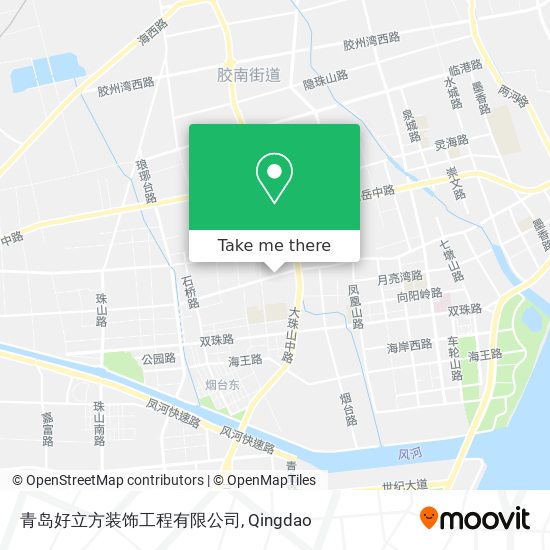 青岛好立方装饰工程有限公司 map