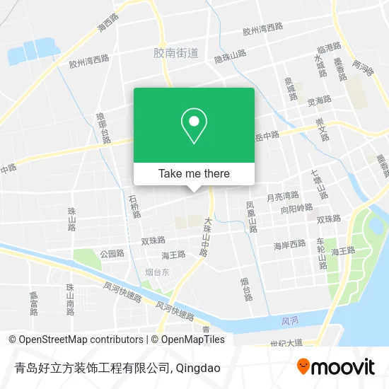 青岛好立方装饰工程有限公司 map