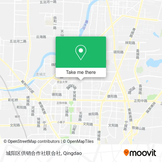 城阳区供销合作社联合社 map