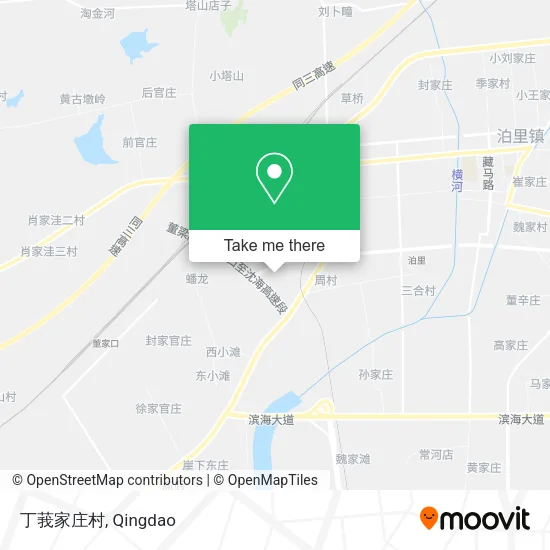 丁莪家庄村 map