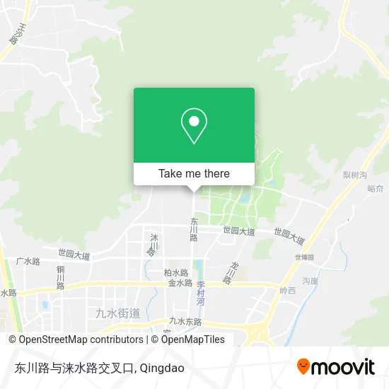 东川路与涞水路交叉口 map