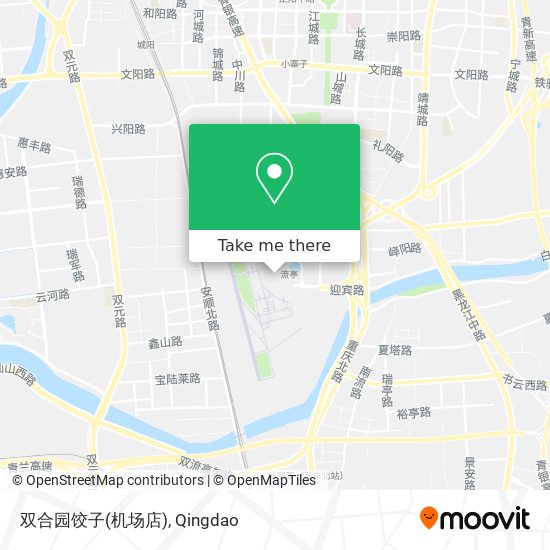 双合园饺子(机场店) map