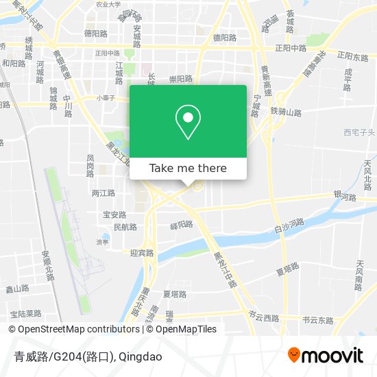 青威路/G204(路口) map