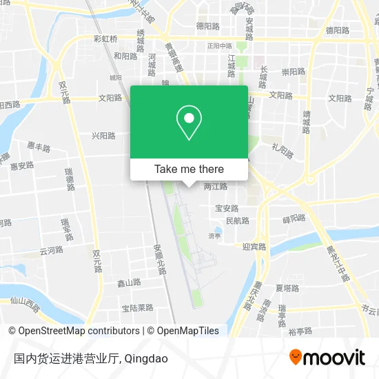 国内货运进港营业厅 map
