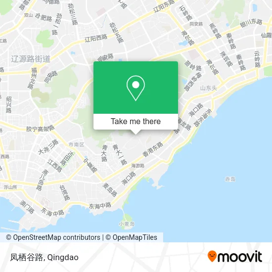 凤栖谷路 map