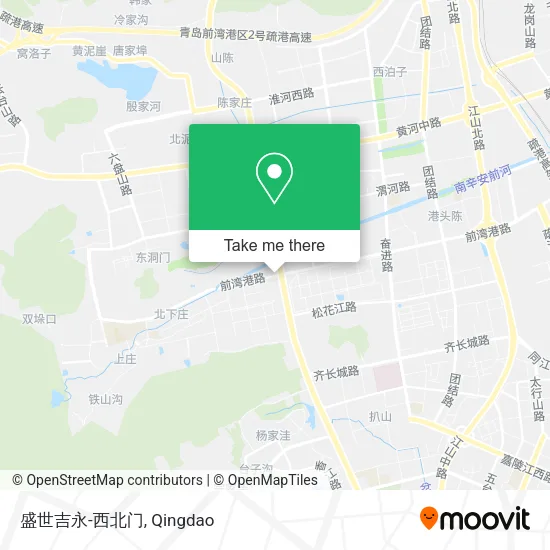 盛世吉永-西北门 map