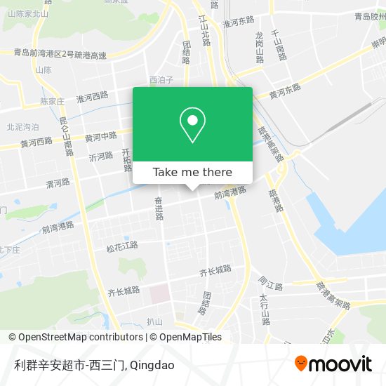 利群辛安超市-西三门 map