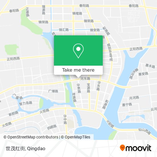 世茂红街 map