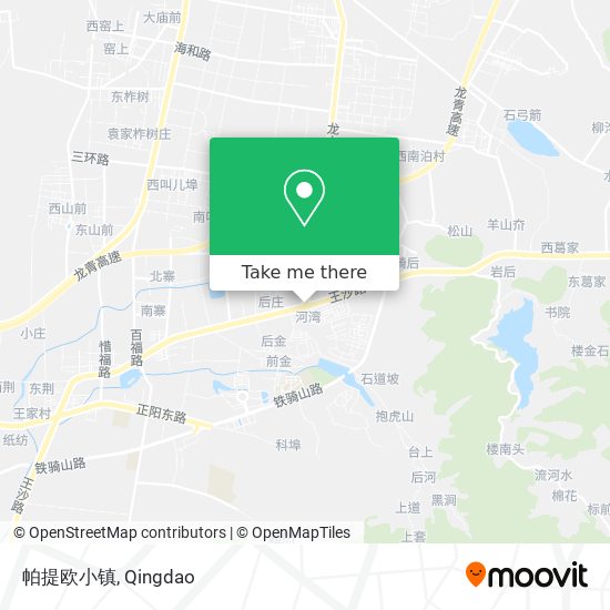 帕提欧小镇 map