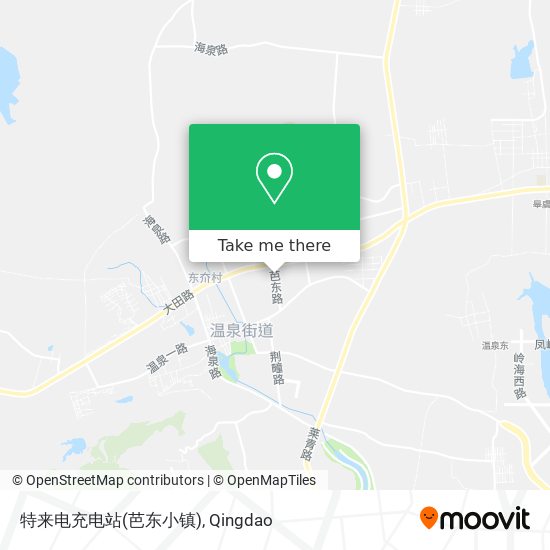 特来电充电站(芭东小镇) map