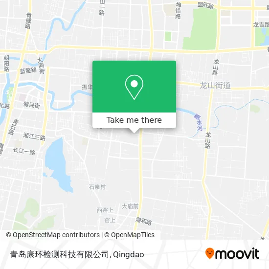 青岛康环检测科技有限公司 map