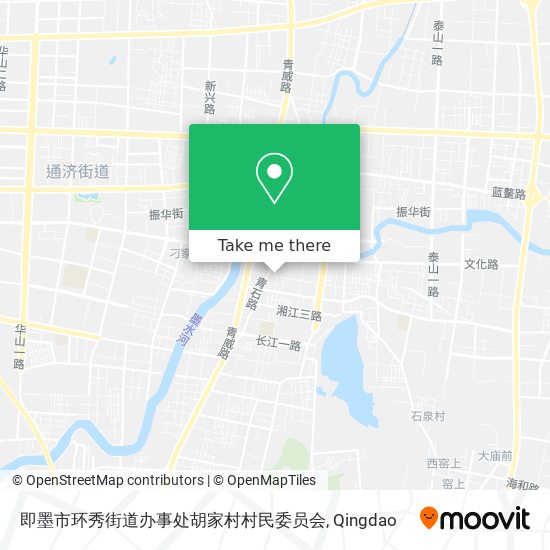 即墨市环秀街道办事处胡家村村民委员会 map