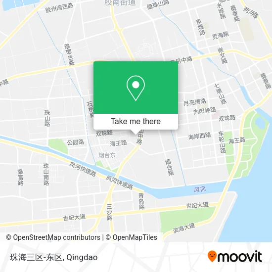 珠海三区-东区 map