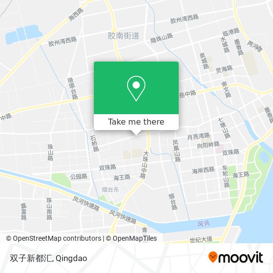 双子新都汇 map