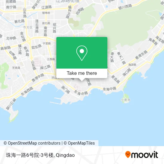珠海一路6号院-3号楼 map