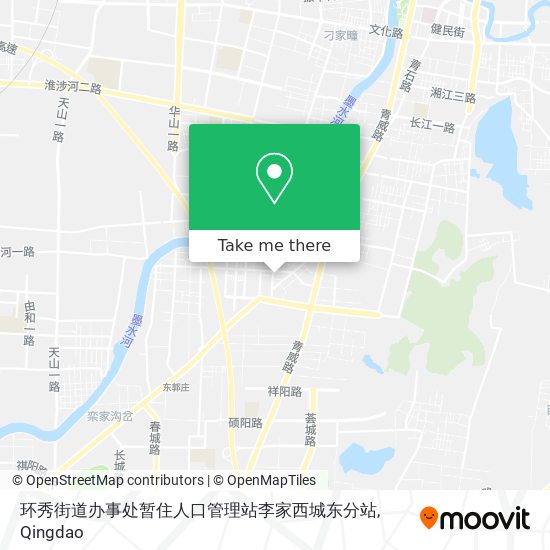 环秀街道办事处暂住人口管理站李家西城东分站 map