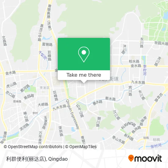 利群便利(丽达店) map