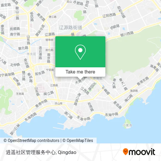 逍遥社区管理服务中心 map