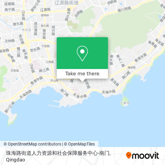 珠海路街道人力资源和社会保障服务中心-南门 map