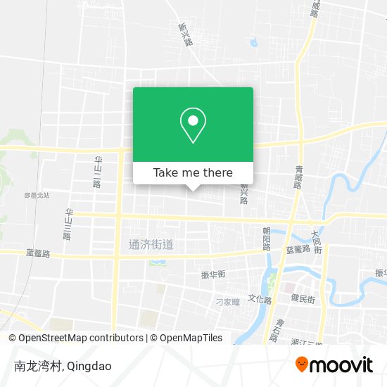 南龙湾村 map