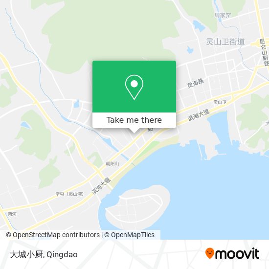 大城小厨 map