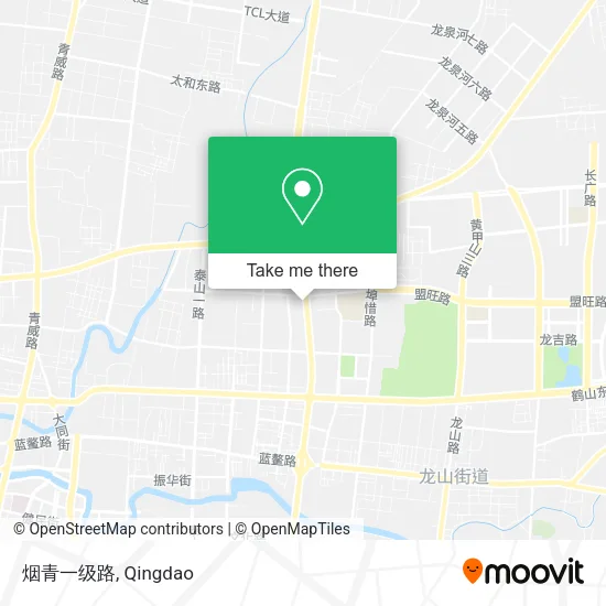 烟青一级路 map