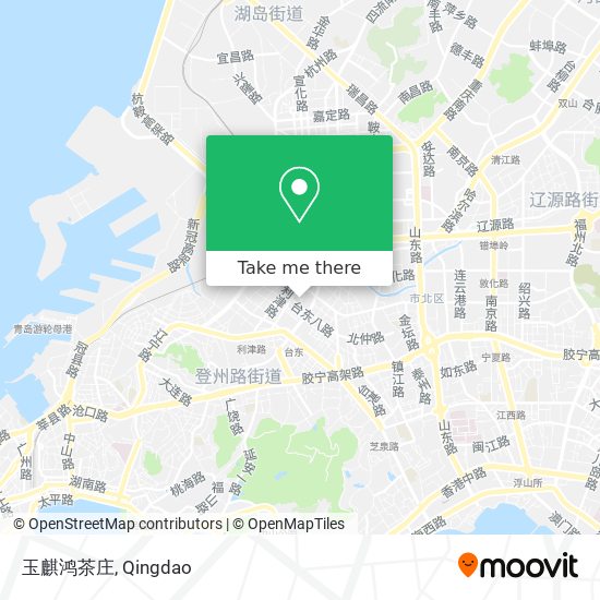 玉麒鸿茶庄 map