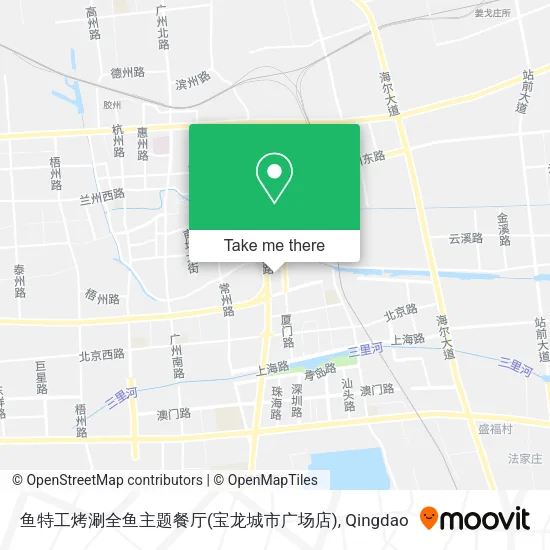 鱼特工烤涮全鱼主题餐厅(宝龙城市广场店) map