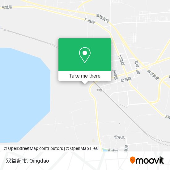 双益超市 map