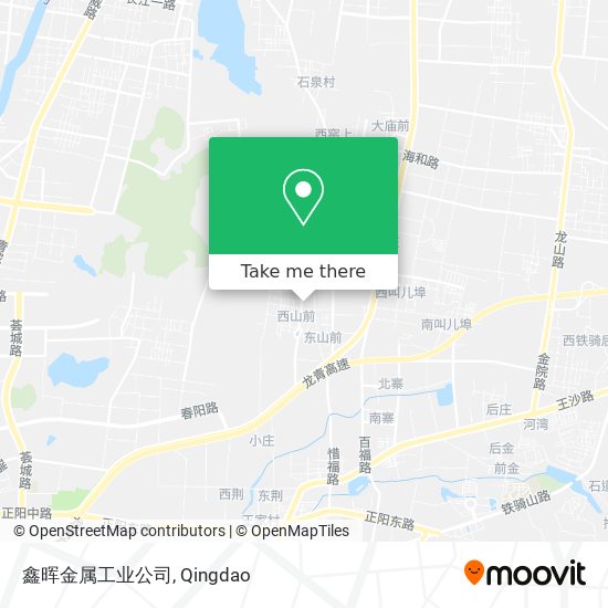 鑫晖金属工业公司 map