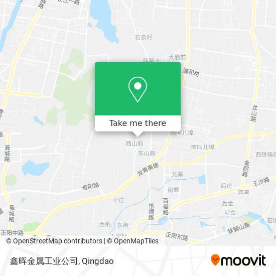 鑫晖金属工业公司 map