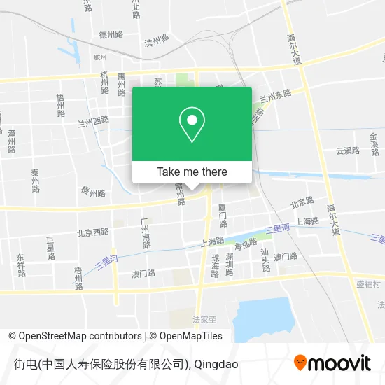 街电(中国人寿保险股份有限公司) map