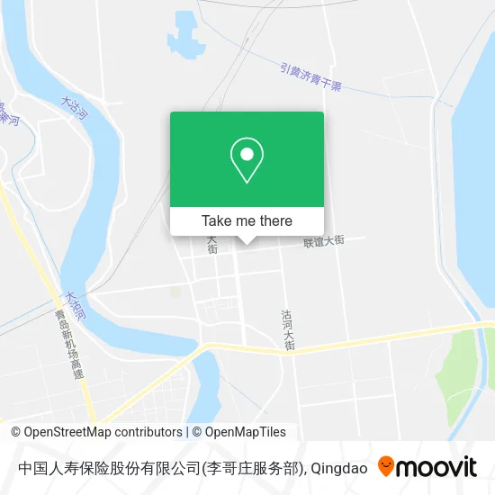 中国人寿保险股份有限公司(李哥庄服务部) map